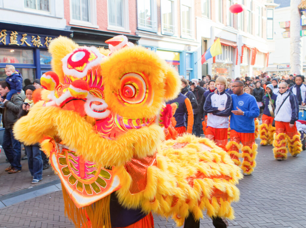 Chinese New Year dragon